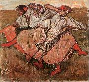 Edgar Degas Three Russian Dancers oil